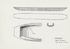 132 Colombia - canoa monossile degli Indios Kuibas